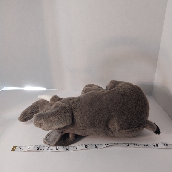 Wild Republic Grey Elephant Stuffed Animal Plush - Picture 7 of 7